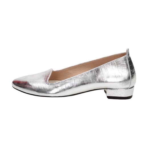 Srebrne Polskie lordsy damskie Suzana 4028c ze sklepu suzana.pl w kategorii Lordsy damskie - zdjęcie 186814513