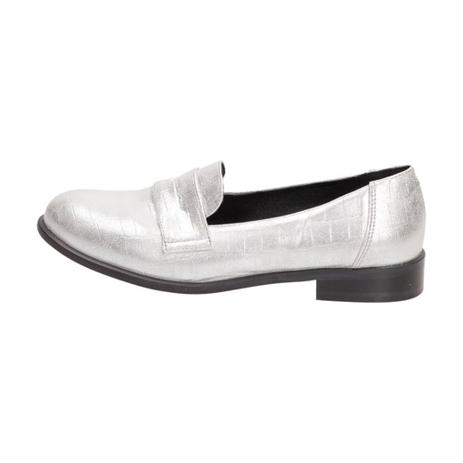 Srebrne Polskie lordsy damskie Suzana 3020-2 ze sklepu suzana.pl w kategorii Lordsy damskie - zdjęcie 186815252