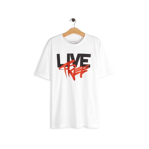 GATE Bawełniana koszulka z napisem S ze sklepu gateshop w kategorii T-shirty męskie - zdjęcie 186815854