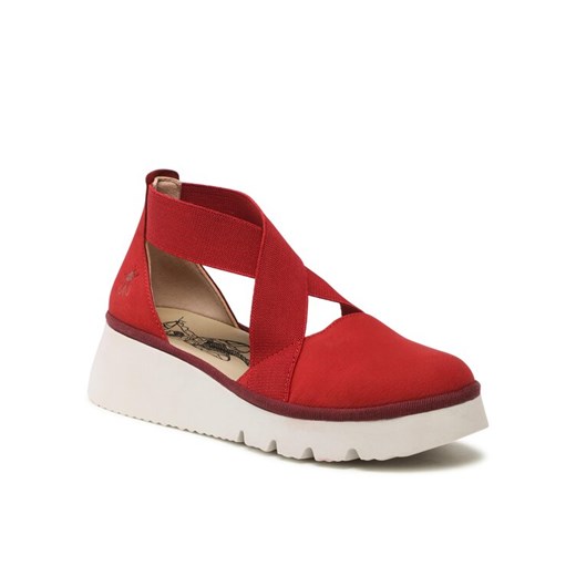 Sandały Fly London Pacyfly P501415002 Czerwony ze sklepu eobuwie.pl w kategorii Półbuty damskie - zdjęcie 186818011