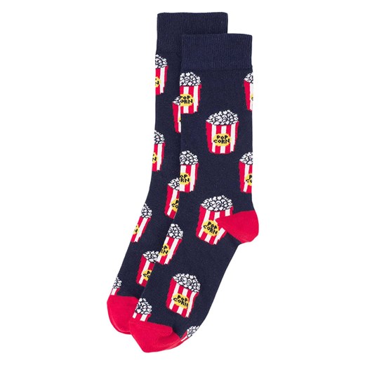 Happy Socks Skarpety (3 pary) w kolorze czarno-pomarańczowo-granatowym Happy Socks 36-40 okazja Limango Polska