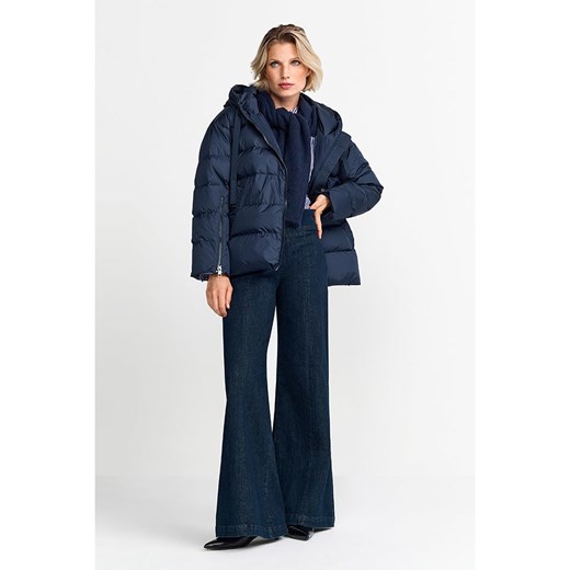 Rich &amp; Royal Kurtka pikowana w kolorze granatowym Rich & Royal 42 Limango Polska wyprzedaż