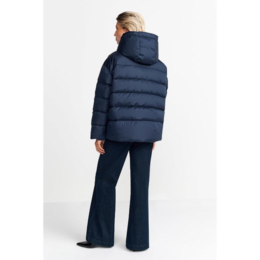 Rich &amp; Royal Kurtka pikowana w kolorze granatowym Rich & Royal 42 Limango Polska promocja