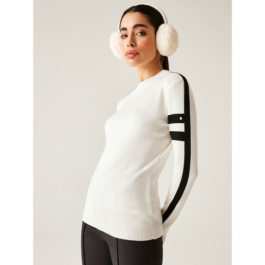 Dare 2b Sweter "Diamant" w kolorze kremowo-czarnym - id: 17902895 - marki Dare 2B - 186820961 Dare 2b Sweter "Diamant" w kolorze kremowo-czarnym ze sklepu Limango Polska w kategorii Swetry damskie - zdjęcie 186820961
