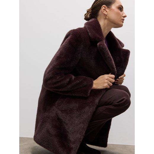 Mohito - Sztuczne futro - ciemnobrązowy ze sklepu Mohito w kategorii Futra damskie - zdjęcie 186821130