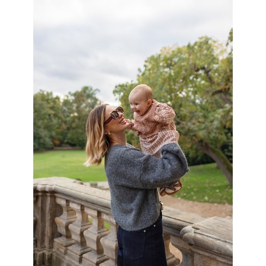 Reserved - Sukienka z kamizelką - brązowy ze sklepu Reserved w kategorii Sukienki niemowlęce - zdjęcie 186821434