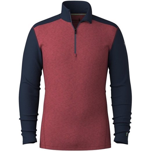 Longsleeve termoaktywny męski Classic Thermal Merino Base Layer 1/4 Zip SmartWool ze sklepu SPORT-SHOP.pl w kategorii T-shirty męskie - zdjęcie 186821781