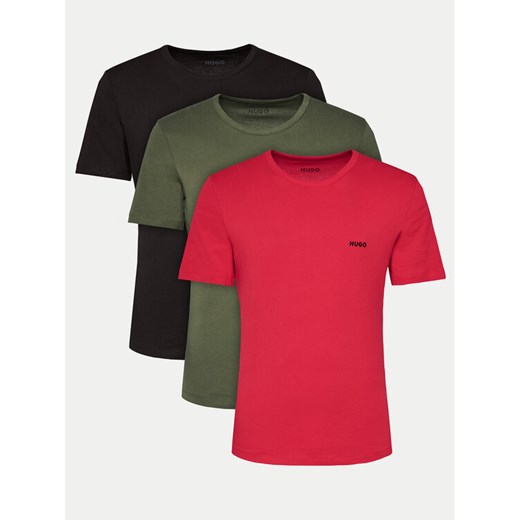 HUGO Komplet t-shirtów 50480088 Kolorowy Regular Fit ze sklepu MODIVO w kategorii T-shirty męskie - zdjęcie 186821804
