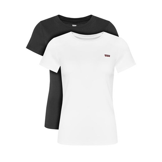 Levi's® Komplet t-shirtów Essential 004AO-0000 Kolorowy Slim Fit ze sklepu MODIVO w kategorii Bluzki damskie - zdjęcie 186821870