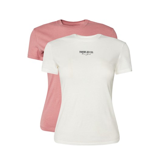 Tommy Jeans Komplet t-shirtów Essential DW0DW21746 Kolorowy Regular Fit ze sklepu MODIVO w kategorii Bluzki damskie - zdjęcie 186821871