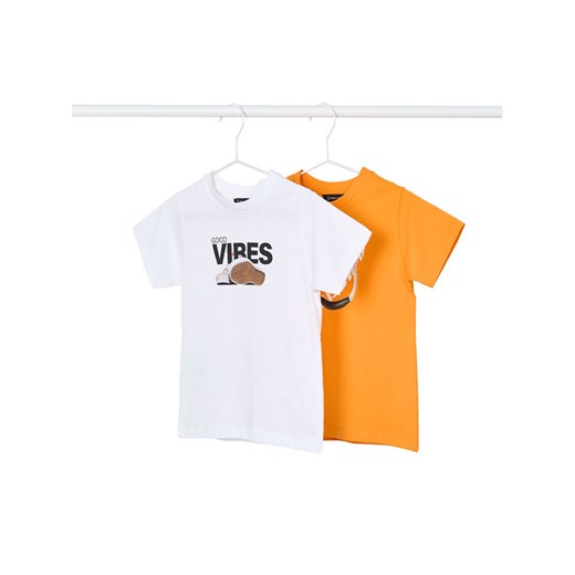 Mayoral Komplet t-shirtów 3040 Kolorowy Regular Fit ze sklepu MODIVO w kategorii Bluzki dziewczęce - zdjęcie 186821873