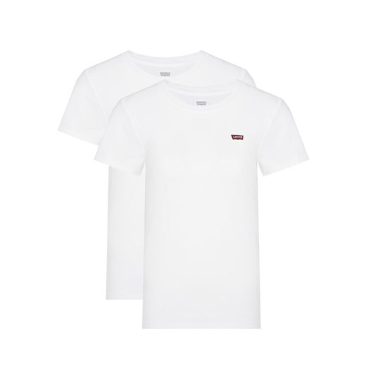 Levi's® Komplet t-shirtów Essential 004AO-0002 Biały Slim Fit ze sklepu MODIVO w kategorii Bluzki damskie - zdjęcie 186821973