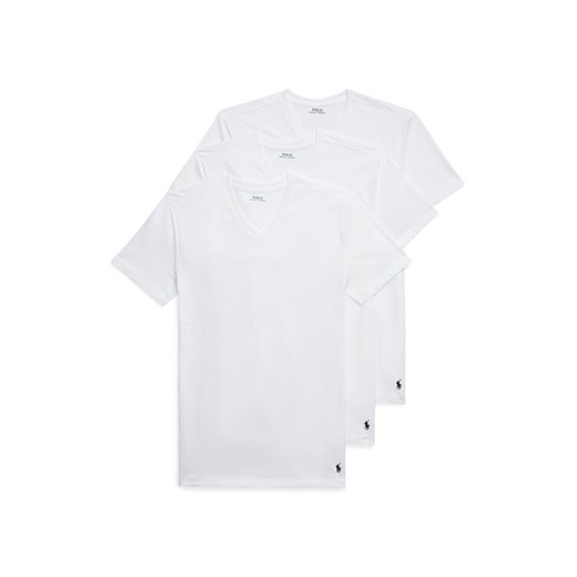 Polo Ralph Lauren Komplet t-shirtów 714936903001 Biały Slim Fit ze sklepu MODIVO w kategorii T-shirty męskie - zdjęcie 186822002