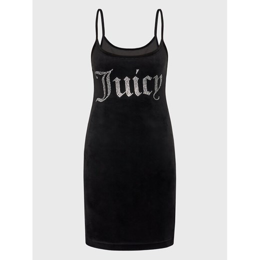 Juicy Couture Sukienka codzienna Rae JCWE222003 Czarny Slim Fit - id: 0000301125464 - marki Juicy Couture - 186822003 Juicy Couture Sukienka codzienna Rae JCWE222003 Czarny Slim Fit ze sklepu MODIVO w kategorii Sukienki - zdjęcie 186822003
