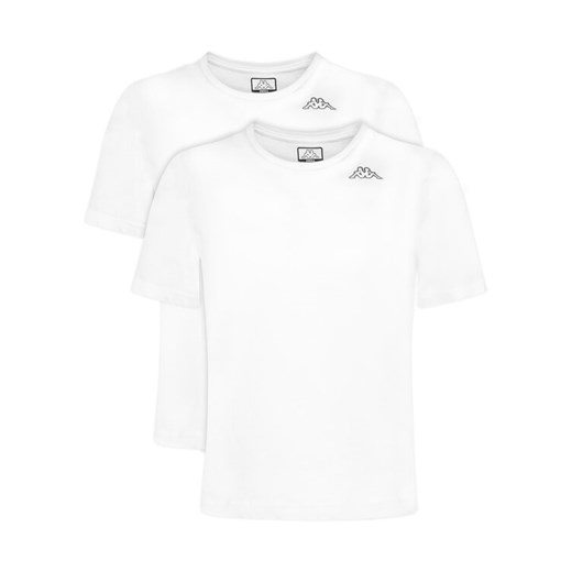 Kappa Komplet t-shirtów Logo Alyce 322564W Biały Regular Fit ze sklepu MODIVO w kategorii Bluzki damskie - zdjęcie 186822124