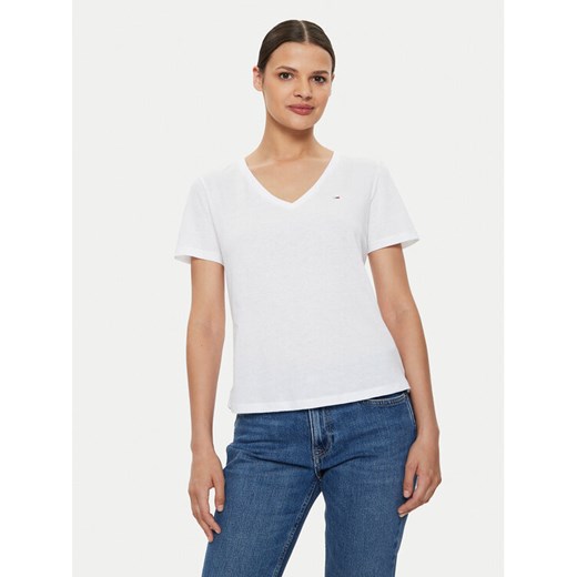 Tommy Jeans Komplet t-shirtów DW0DW11458 Kolorowy Slim Fit ze sklepu MODIVO w kategorii Bluzki damskie - zdjęcie 186822131