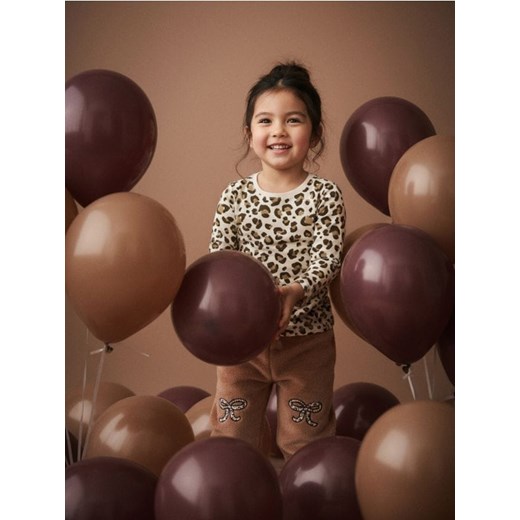 Sinsay - Koszulki z długimi rękawami 2 pack - brązowy - id: 112FT-84X - marki Sinsay - 186825682 Sinsay - Koszulki z długimi rękawami 2 pack - brązowy ze sklepu Sinsay w kategorii Kaftaniki i bluzki - zdjęcie 186825682