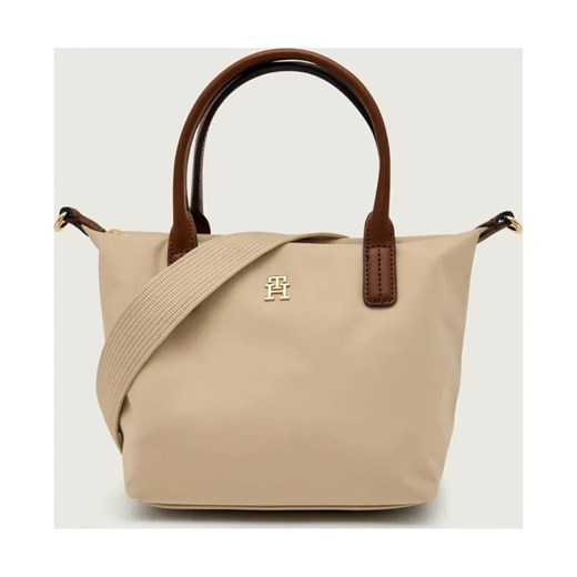 Tommy Hilfiger Torebka na ramię POPETTE | z dodatkiem skóry ze sklepu Gomez Fashion Store w kategorii Torby Shopper bag - zdjęcie 186825880