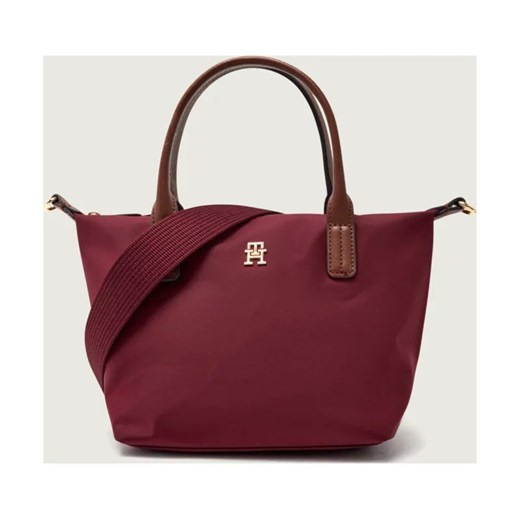 Tommy Hilfiger Torebka na ramię POPETTE | z dodatkiem skóry ze sklepu Gomez Fashion Store w kategorii Torby Shopper bag - zdjęcie 186825881