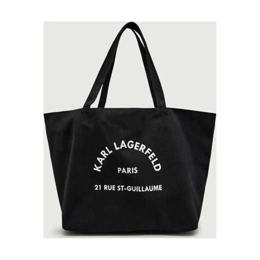 Karl Lagerfeld Shopperka Rue St-Guillaume - id: KL255W000112087 - marki Karl Lagerfeld - 186825882 Karl Lagerfeld Shopperka Rue St-Guillaume ze sklepu Gomez Fashion Store w kategorii Torby Shopper bag - zdjęcie 186825882