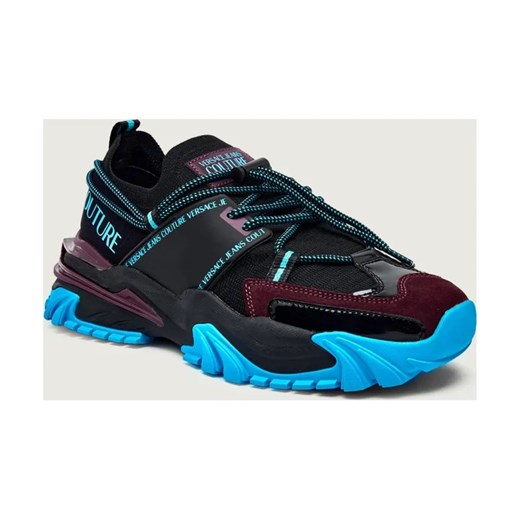 Versace Jeans Couture Sneakersy FONDO NEW TRAIL TREK DIS. 10 | z dodatkiem skóry ze sklepu Gomez Fashion Store w kategorii Buty sportowe męskie - zdjęcie 186825890