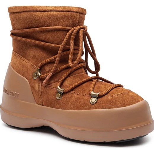 Moon Boot Śniegowce LUNA | zamsz ze sklepu Gomez Fashion Store w kategorii Śniegowce damskie - zdjęcie 186826054