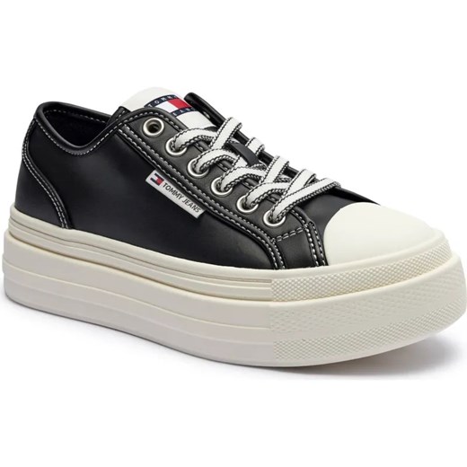 Tommy Jeans Skórzane trampki ze sklepu Gomez Fashion Store w kategorii Buty sportowe damskie - zdjęcie 186826060