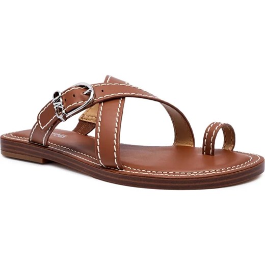 Michael Kors Skórzane klapki ASHTON ze sklepu Gomez Fashion Store w kategorii Klapki damskie - zdjęcie 186826092