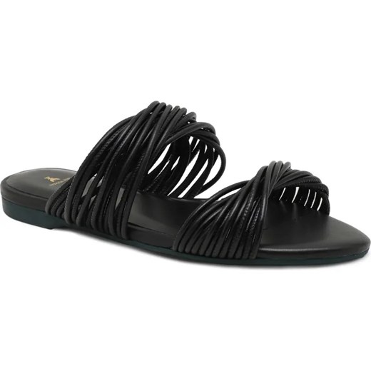 Patrizia Pepe Skórzane klapki ze sklepu Gomez Fashion Store w kategorii Klapki damskie - zdjęcie 186826112