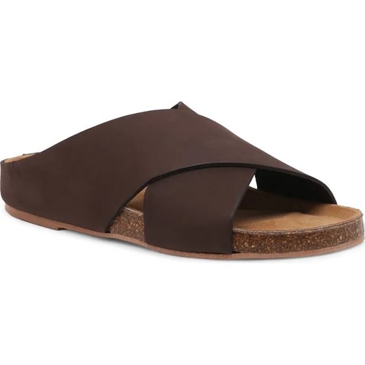 Alohas Skórzane klapki ze sklepu Gomez Fashion Store w kategorii Klapki damskie - zdjęcie 186826150