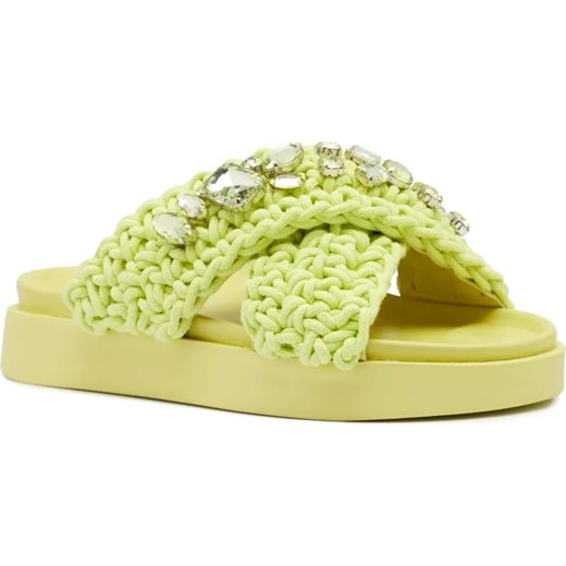 INUIKII Klapki | z dodatkiem skóry ze sklepu Gomez Fashion Store w kategorii Klapki damskie - zdjęcie 186826153