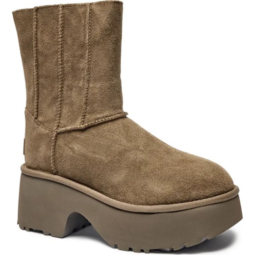 UGG Śniegowce Classic Twin New Heights | zamsz ze sklepu Gomez Fashion Store w kategorii Śniegowce damskie - zdjęcie 186826172