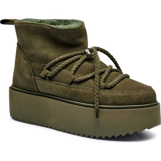 INUIKII Śniegowce CLASSIC LOW PLATFORM | zamsz Inuikii 40 wyprzedaż Gomez Fashion Store