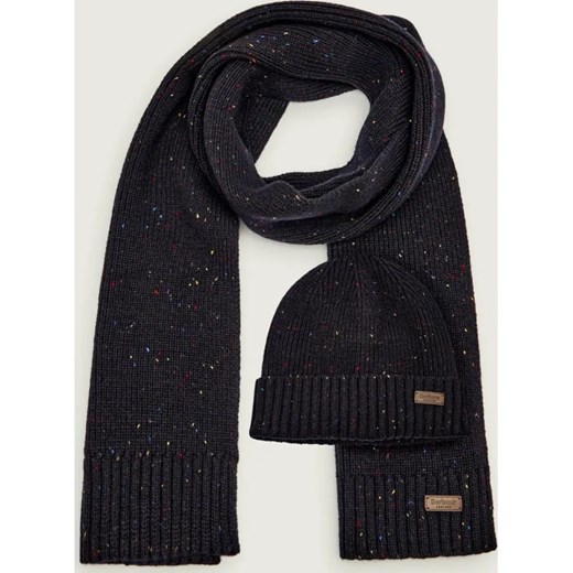 Barbour Szal + czapka Carlton | z dodatkiem wełny ze sklepu Gomez Fashion Store w kategorii Szaliki męskie - zdjęcie 186826213