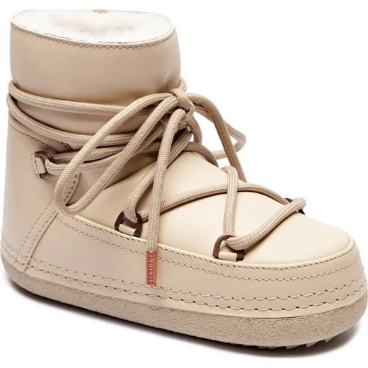 INUIKII Skórzane śniegowce | z dodatkiem wełny ze sklepu Gomez Fashion Store w kategorii Śniegowce damskie - zdjęcie 186826243