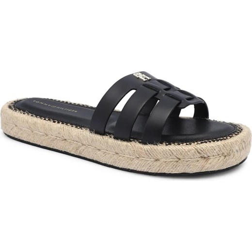 Tommy Hilfiger Skórzane klapki ze sklepu Gomez Fashion Store w kategorii Klapki damskie - zdjęcie 186826254