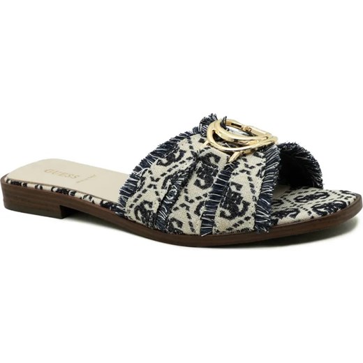 Guess Klapki | z dodatkiem skóry ze sklepu Gomez Fashion Store w kategorii Klapki damskie - zdjęcie 186826262