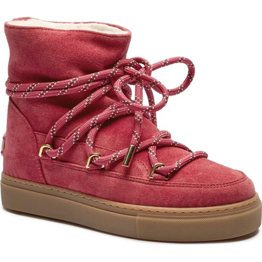 INUIKII Skórzane śniegowce Inuikii x Coccinelle Jacquard Lace | z dodatkiem wełny ze sklepu Gomez Fashion Store w kategorii Śniegowce damskie - zdjęcie 186826263