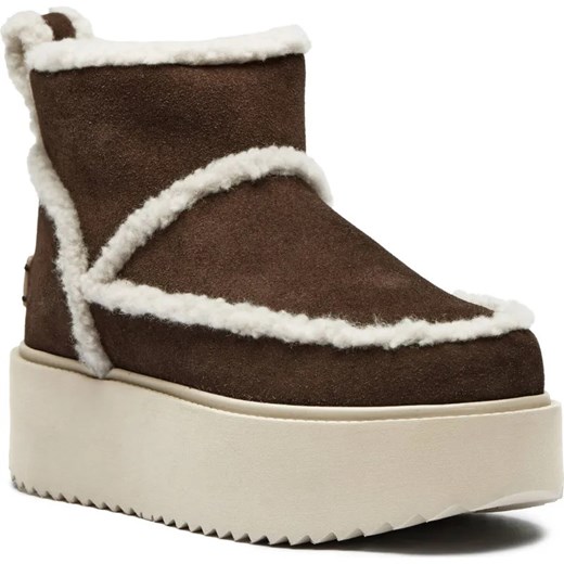 INUIKII Śniegowce Inuikii X Coccinelle Classic Low | shearling | zamsz ze sklepu Gomez Fashion Store w kategorii Śniegowce damskie - zdjęcie 186826270