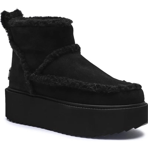 INUIKII Śniegowce Inuikii X Coccinelle Classic Low | shearling | zamsz ze sklepu Gomez Fashion Store w kategorii Śniegowce damskie - zdjęcie 186826272