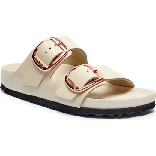 Birkenstock Skórzane klapki Arizona | narrow fit ze sklepu Gomez Fashion Store w kategorii Klapki damskie - zdjęcie 186826292