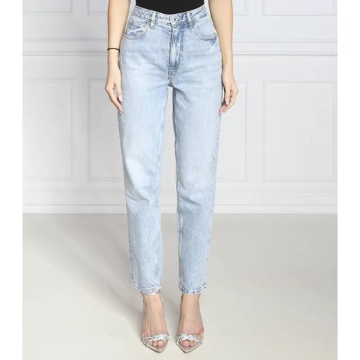GUESS Jeansy MOM JEAN | Tapered fit ze sklepu Gomez Fashion Store w kategorii Jeansy damskie - zdjęcie 186826343