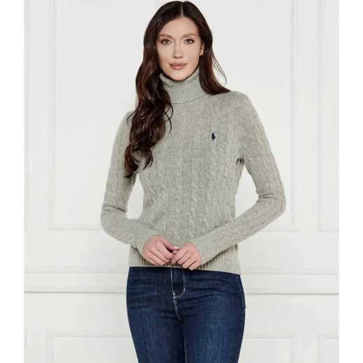 POLO RALPH LAUREN Wełniany golf | Regular Fit | z dodatkiem kaszmiru ze sklepu Gomez Fashion Store w kategorii Swetry damskie - zdjęcie 186826360