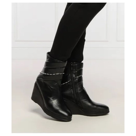 Liu Jo Skórzane botki LIA 05 Liu Jo 40 okazja Gomez Fashion Store