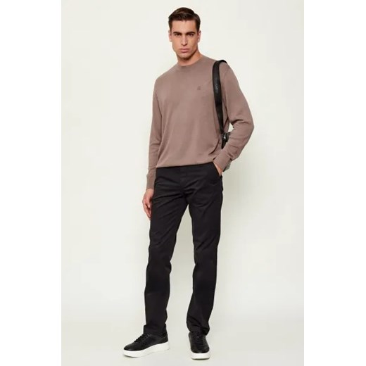 Armani Exchange Sweter | Regular Fit | z dodatkiem jedwabiu Armani Exchange L Gomez Fashion Store