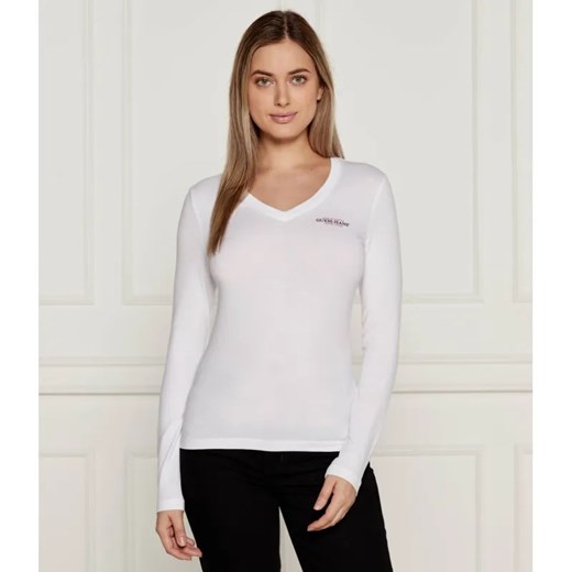 Guess Jeans Bluzka | Slim Fit ze sklepu Gomez Fashion Store w kategorii Bluzki damskie - zdjęcie 187041310
