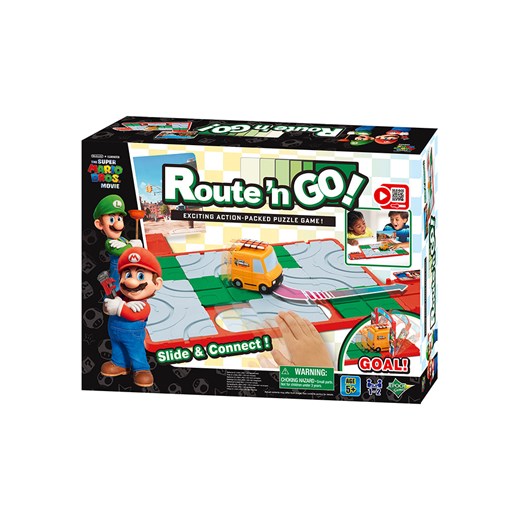 Super Mario Gra "Super Mario™ - Route'N Go" - 4+ - id: 14243790 - marki Super Mario - 187042944 Super Mario Gra "Super Mario™ - Route'N Go" - 4+ ze sklepu Limango Polska w kategorii Zabawki - zdjęcie 187042944