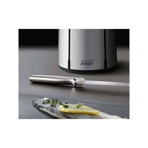 JosephJoseph 5-częściowy zestaw noży w kolorze srebrnym - 35 cm Josephjoseph onesize promocyjna cena Limango Polska