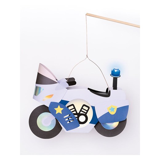 folia PAPER Zestaw w kolorze niebieskim do wykonania lampionu - 5+ ze sklepu Limango Polska w kategorii Zabawki - zdjęcie 187043221