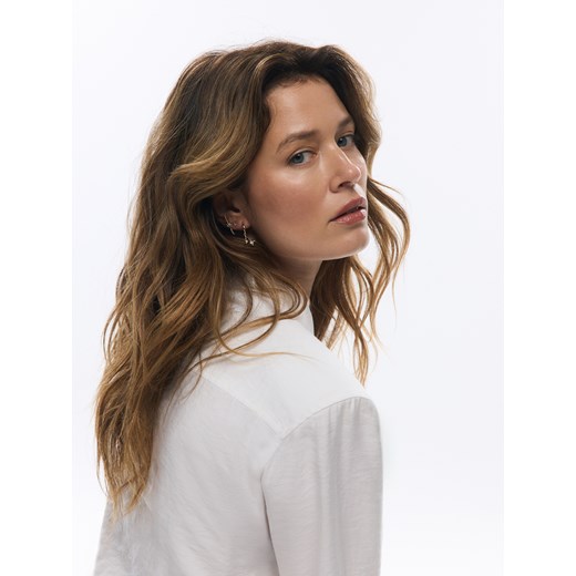 Reserved - Zestaw kolczyków z cyrkoniami - złoty - id: 538FD-GLD - marki Reserved - 187043890 Reserved - Zestaw kolczyków z cyrkoniami - złoty ze sklepu Reserved w kategorii Kolczyki - zdjęcie 187043890